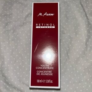 New Sealed M. Asam Retinol Intense Youth Concentrate 100mL NIB